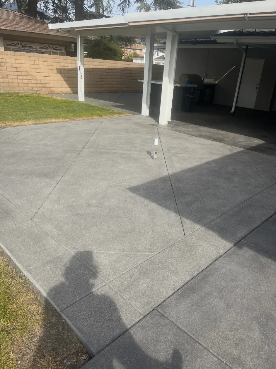 Concrete Work — California Landscape